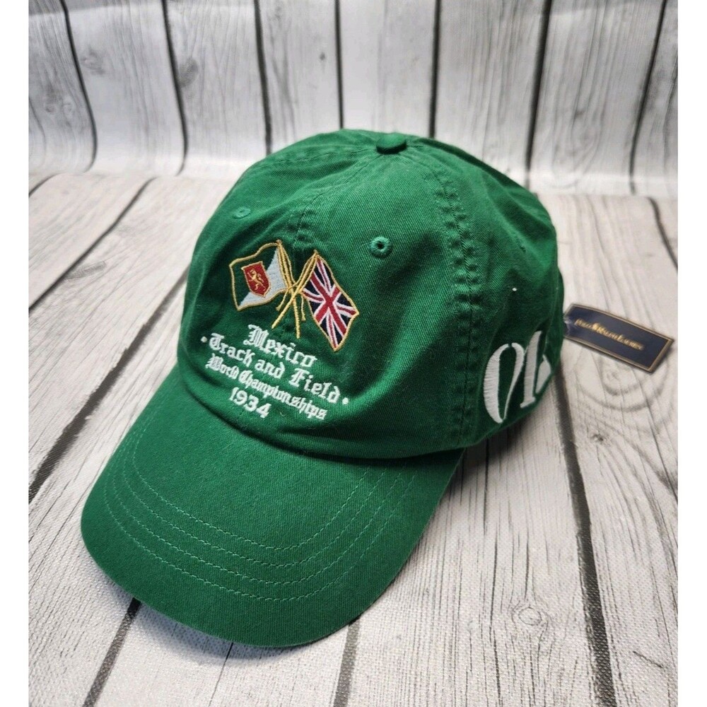 Polo Ralph Lauren Mexico Track & Field World Championships 1934 Cap NWT Rare